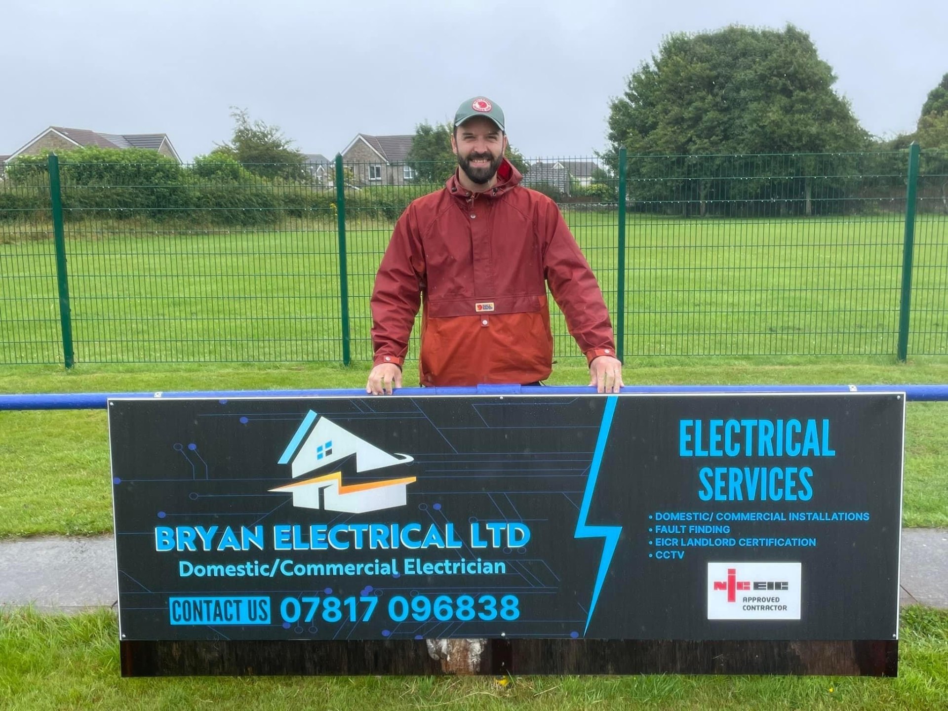 Bryan Electrical branded signage